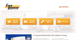 Desktop Screenshot of citytoyota.com